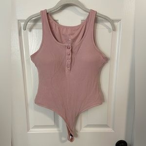 Klassy Network Henley Bodysuit